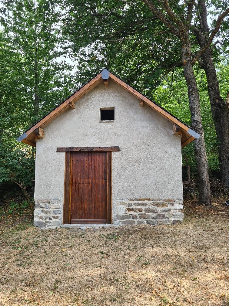 Abri de jardin fini