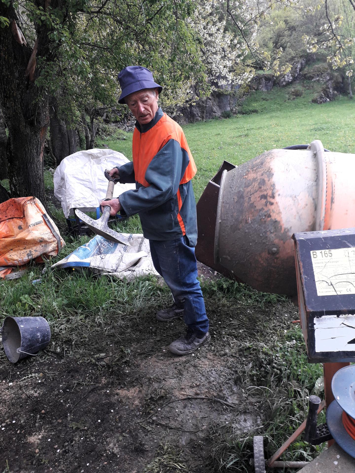 Beton abri de jardin