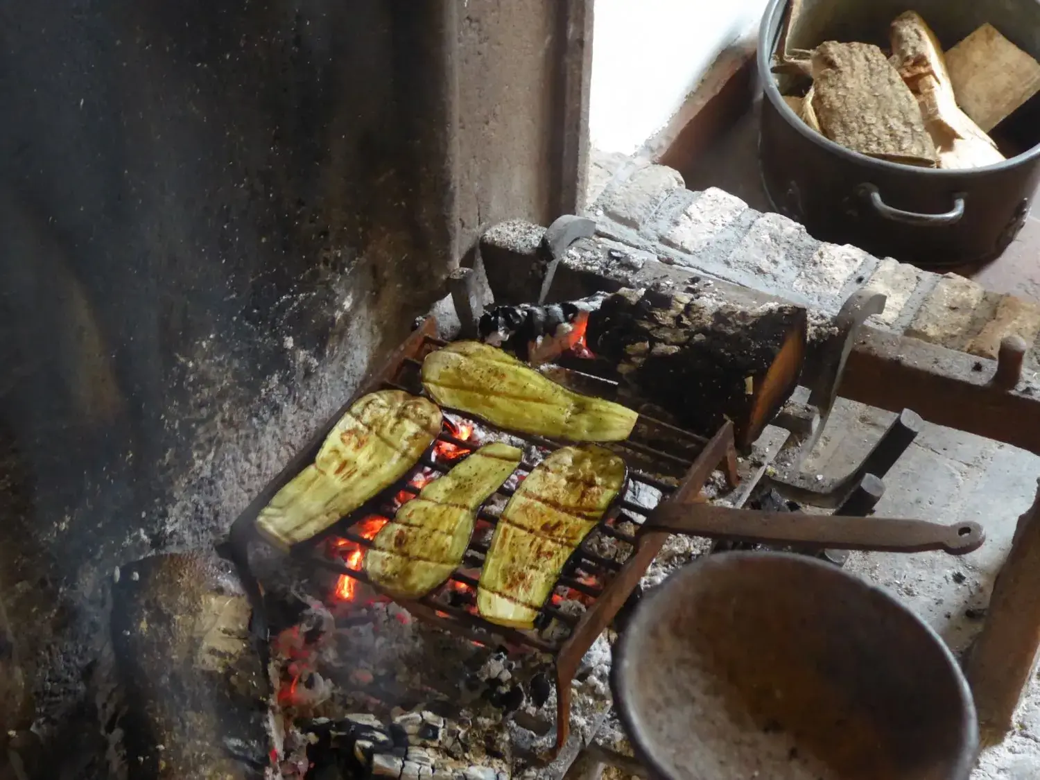 Courgettes grillees